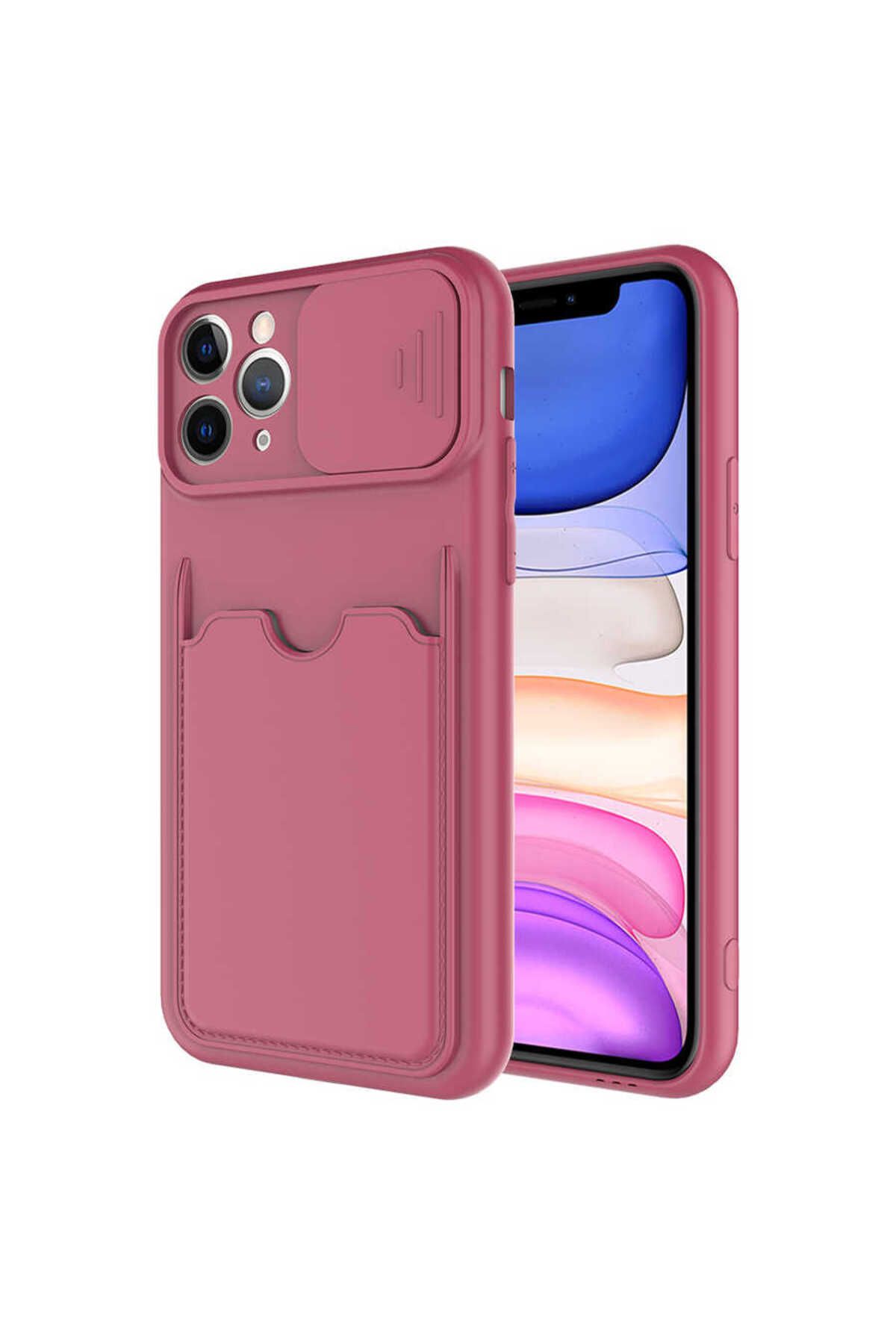 iPhone 11 Pro Max Uyumlu  Kartix Kılıf-Koyu Mor