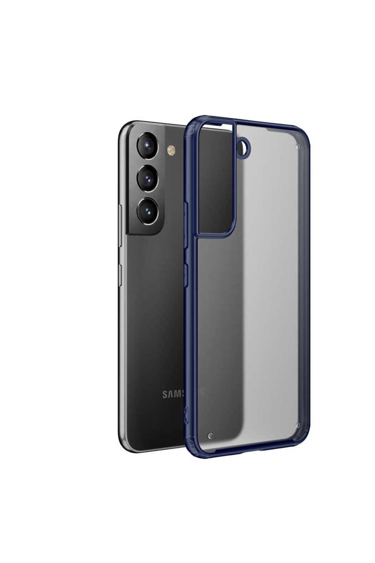 Galaxy S22 Plus Uyumlu Zore Volks Kılıf-Lacivert