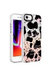 iPhone SE 2022 Uyumlu Mermer Desenli Zore Marbello Kılıf-Siyah-Beyaz iPhone SE 2022 Uyumlu Mermer Desenli Zore Marbello Kılıf-Siyah-Beyaz