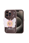 iPhone 15 Pro Kılıf Kamera Korumalı Figür Tasarımlı Zore Kapya Kapak-Pembe Koyu iPhone 15 Pro Kılıf Kamera Korumalı Figür Tasarımlı Zore Kapya Kapak-Pembe Koyu
