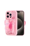 iPhone 15 Pro Kılıf Kamera Korumalı Figür Tasarımlı Zore Kapya Kapak-Pembe Koyu iPhone 15 Pro Kılıf Kamera Korumalı Figür Tasarımlı Zore Kapya Kapak-Pembe Koyu