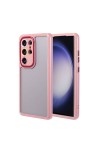 Galaxy S23 Ultra Kılıf Kamera Korumalı Renkli Kenar ve Çerçeve Tasarımlı Zore Vitamin Kapak-Mürdüm Galaxy S23 Ultra Kılıf Kamera Korumalı Renkli Kenar ve Çerçeve Tasarımlı Zore Vitamin Kapak-Mürdüm
