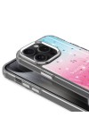 iPhone 15 Pro Uyumlu Simli Desenli Parlak Zore Task Kılıf-Mavi iPhone 15 Pro Uyumlu Simli Desenli Parlak Zore Task Kılıf-Mavi