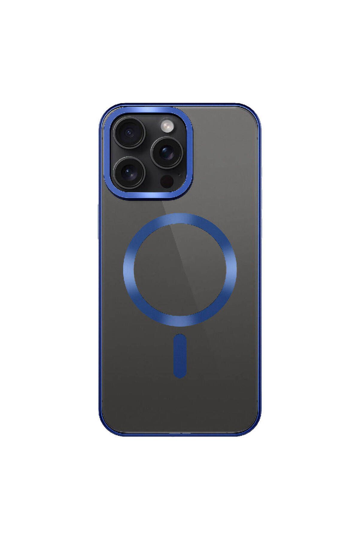 iPhone 15 Pro Uyumlu Mat Tasarımlı Magsafe Wireless Şarj Özellikli Zore Mat Setro Kılıf-Gümüş iPhone 15 Pro Uyumlu Mat Tasarımlı Magsafe Wireless Şarj Özellikli Zore Mat Setro Kılıf-Gümüş