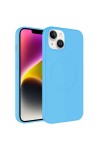 iPhone 14 Uyumlu Magsafe Wireless Şarj Özellikli Pastel Renk Silikon Zore Plas Kılıf-Mavi Açık iPhone 14 Uyumlu Magsafe Wireless Şarj Özellikli Pastel Renk Silikon Zore Plas Kılıf-Mavi Açık