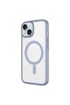 iPhone 15 Uyumlu Wireless Şarj Özellikli Sert PC Zore Mat Riksos Magsafe Kılıf-Mavi iPhone 15 Uyumlu Wireless Şarj Özellikli Sert PC Zore Mat Riksos Magsafe Kılıf-Mavi