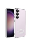 Galaxy S23 Uyumlu Kamera Korumalı Logo Gösteren Zore Omega Kılıf-Gümüş Galaxy S23 Uyumlu Kamera Korumalı Logo Gösteren Zore Omega Kılıf-Gümüş
