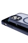 iPhone 12 Pro Kılıf Magsafe Şarj Özellikli Mat Arka Yüzey Zore Sio Kapak-Siyah iPhone 12 Pro Kılıf Magsafe Şarj Özellikli Mat Arka Yüzey Zore Sio Kapak-Siyah