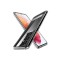 Galaxy S21 Ultra Uyumlu Standlı Şeffaf Silikon Zore L-Stand Kılıf-Renksiz