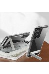 Galaxy S21 Ultra Uyumlu Standlı Şeffaf Silikon Zore L-Stand Kılıf-Renksiz Galaxy S21 Ultra Uyumlu Standlı Şeffaf Silikon Zore L-Stand Kılıf-Renksiz
