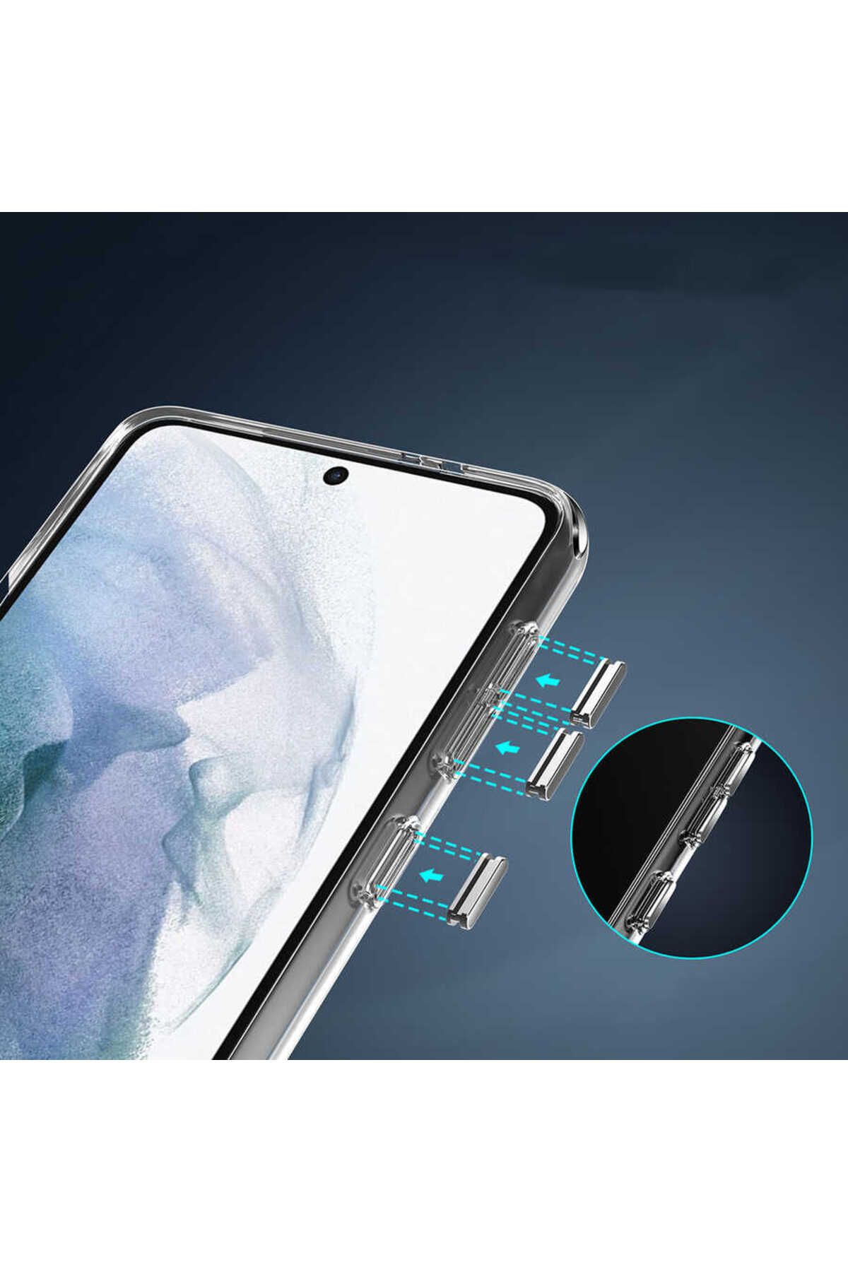Galaxy S21 Ultra Uyumlu Standlı Şeffaf Silikon Zore L-Stand Kılıf-Renksiz Galaxy S21 Ultra Uyumlu Standlı Şeffaf Silikon Zore L-Stand Kılıf-Renksiz