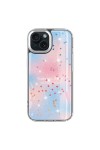 iPhone 15 Uyumlu Simli Desenli Parlak Zore Task Kılıf-Pembe iPhone 15 Uyumlu Simli Desenli Parlak Zore Task Kılıf-Pembe