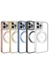iPhone 11 Pro Max Uyumlu Magsafe Wireless Şarj Özellikli Zore Setro Silikon-Gümüş iPhone 11 Pro Max Uyumlu Magsafe Wireless Şarj Özellikli Zore Setro Silikon-Gümüş