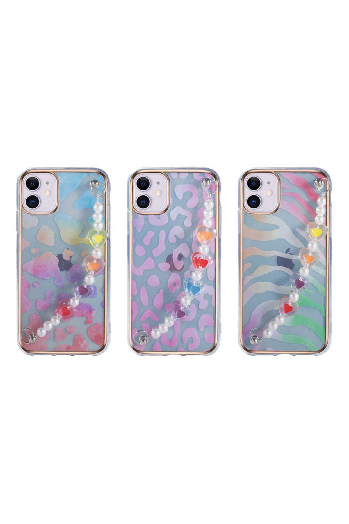 iPhone 11 Uyumlu Zore Pilla Kılıf-Colorful