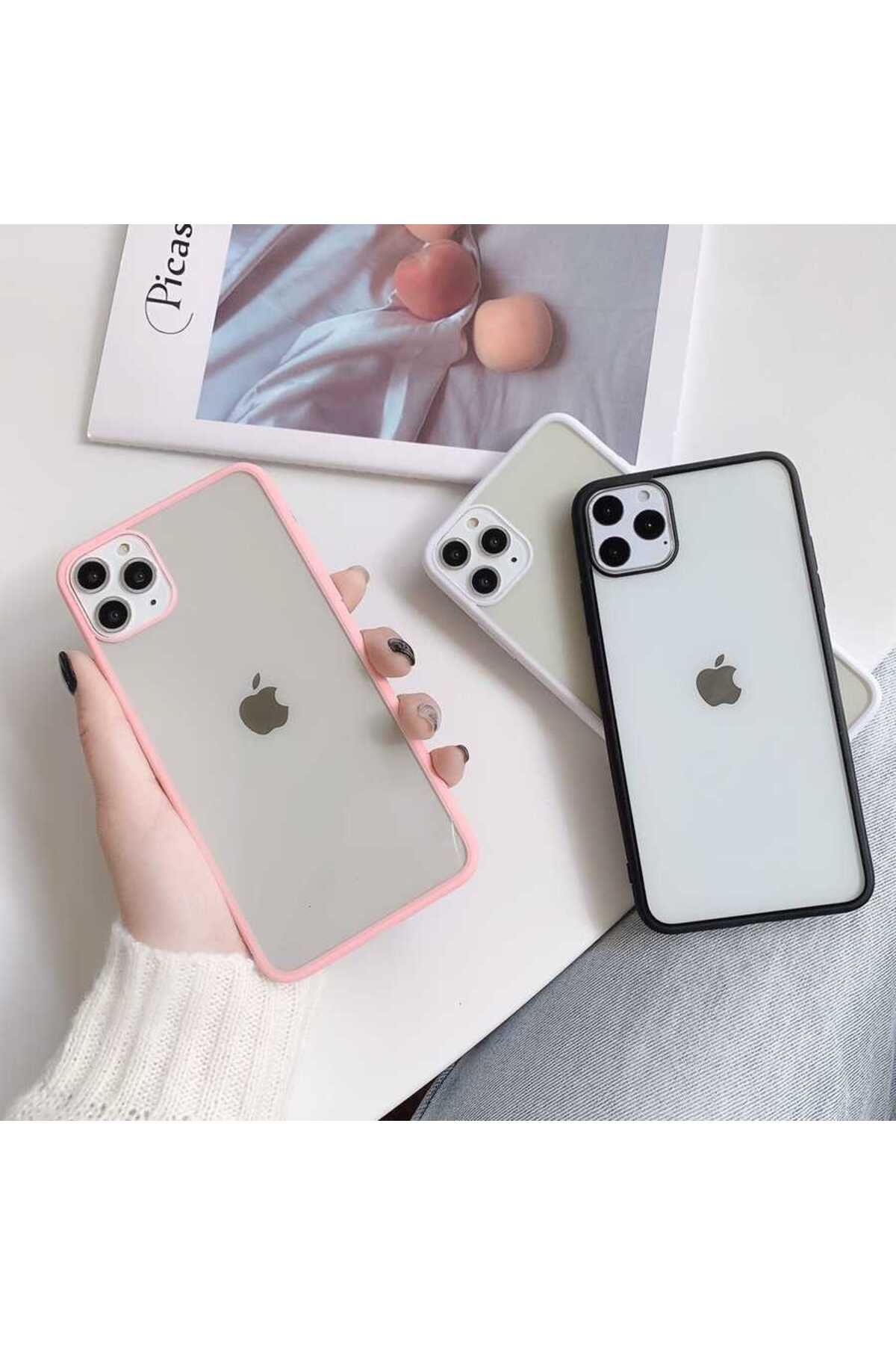 iPhone SE 2022 Uyumlu Zore Endi Kılıf-Beyaz iPhone SE 2022 Uyumlu Zore Endi Kılıf-Beyaz