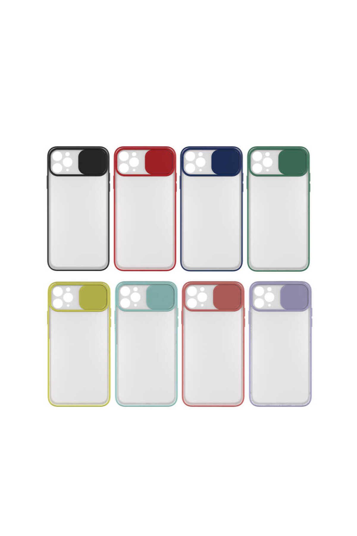 iPhone 11 Pro Max Uyumlu Zore LCSMX-i Kılıf-Pembe Açık