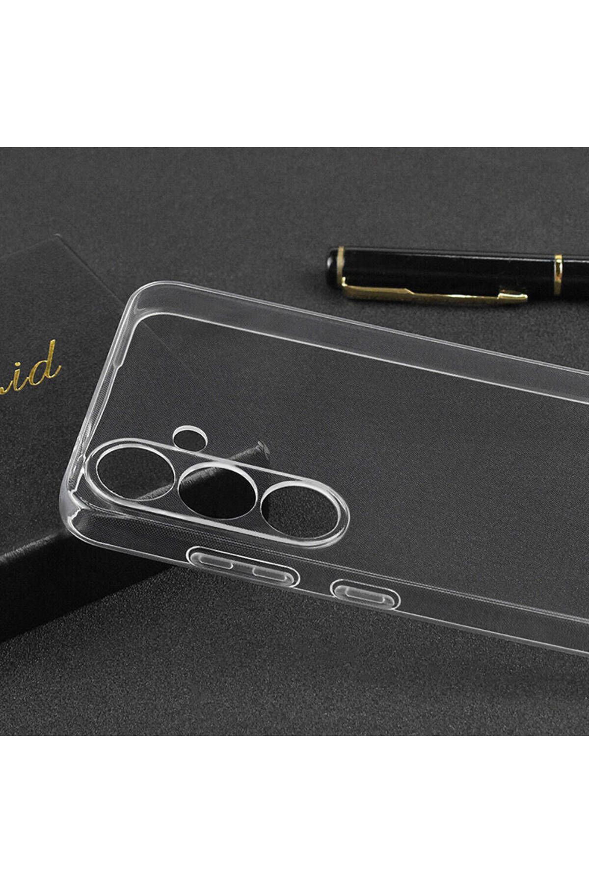 Galaxy S24 Plus Uyumlu Zore Süper Silikon Kılıf-Renksiz Galaxy S24 Plus Uyumlu Zore Süper Silikon Kılıf-Renksiz