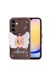 Galaxy A25 Kılıf Kamera Korumalı Figür Tasarımlı Zore Kapya Kapak-Pembe Koyu Galaxy A25 Kılıf Kamera Korumalı Figür Tasarımlı Zore Kapya Kapak-Pembe Koyu