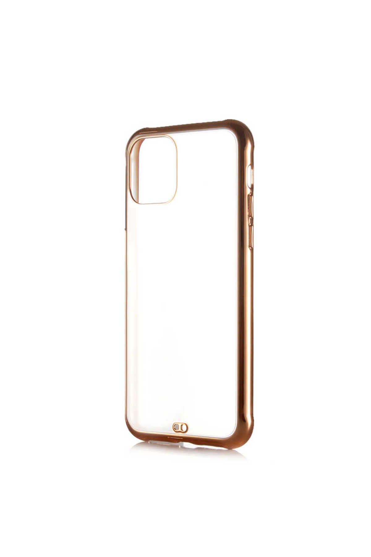 iPhone 12 Mini Uyumlu Zore Voit Kılıf-Gold