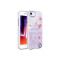 iPhone SE 2020 Uyumlu Mermer Desenli Zore Marbello Kılıf-Mor
