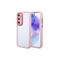 Galaxy A55 Kılıf Kamera Korumalı Renkli Kenar ve Çerçeve Tasarımlı Zore Vitamin Kapak-Mürdüm
