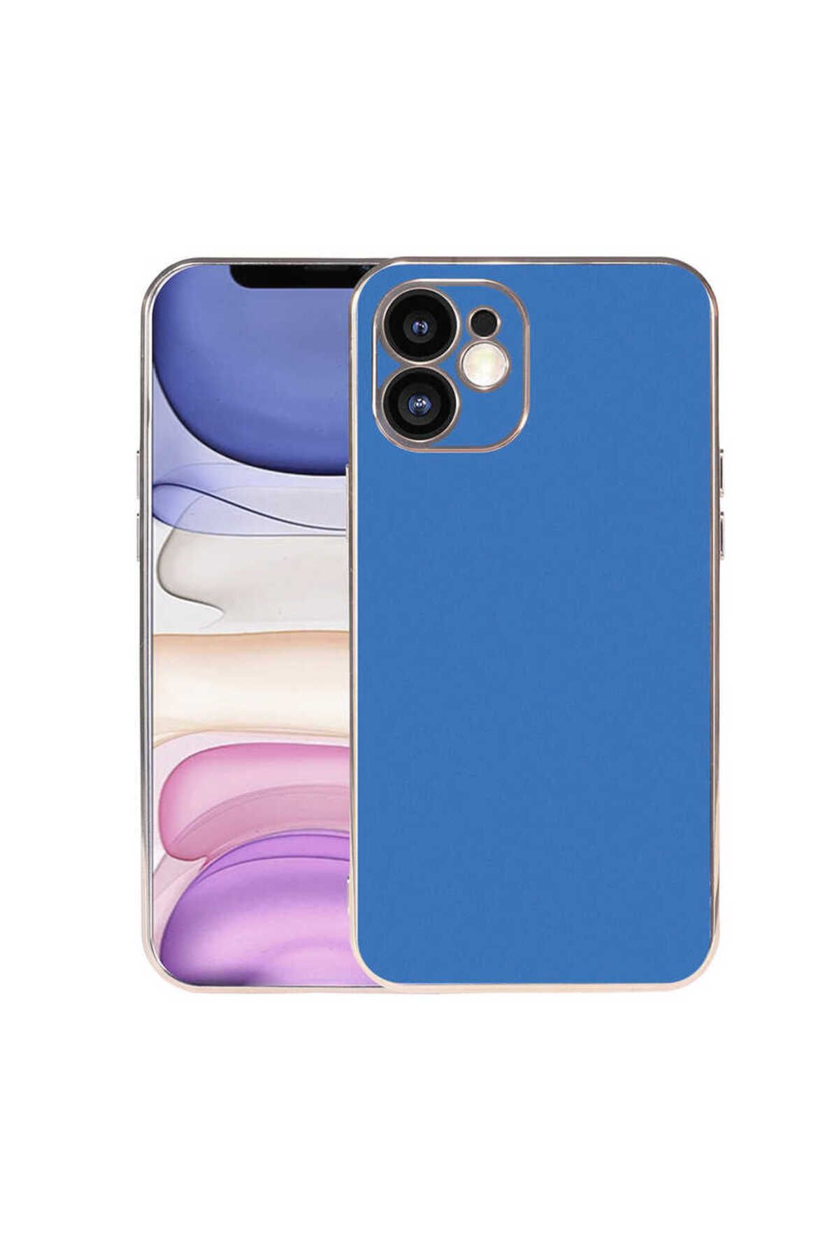 iPhone 11 Uyumlu Zore Viyana Kılıf-Saks Mavi