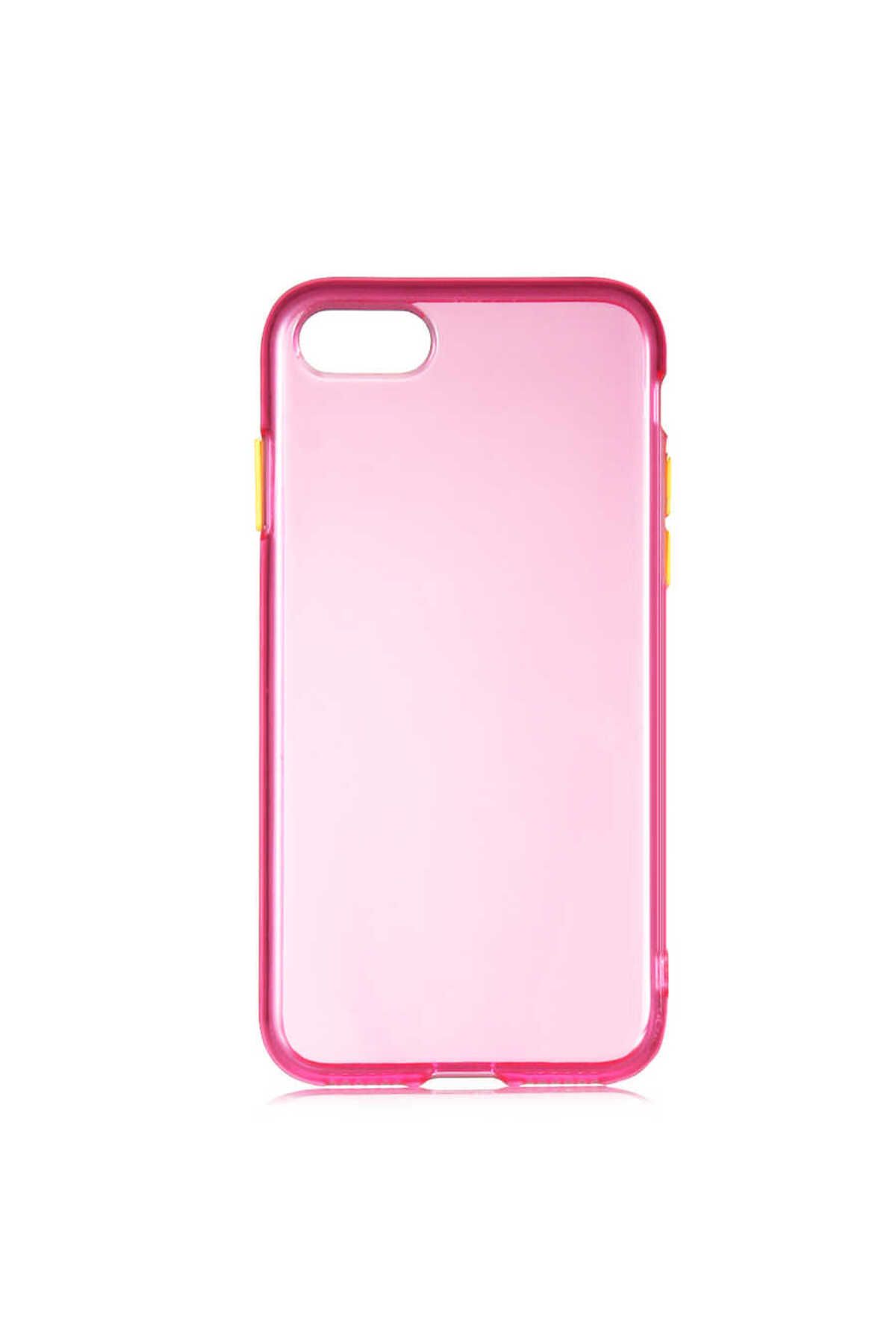 iPhone SE 2022 Uyumlu Zore Bistro Kılıf-Pembe