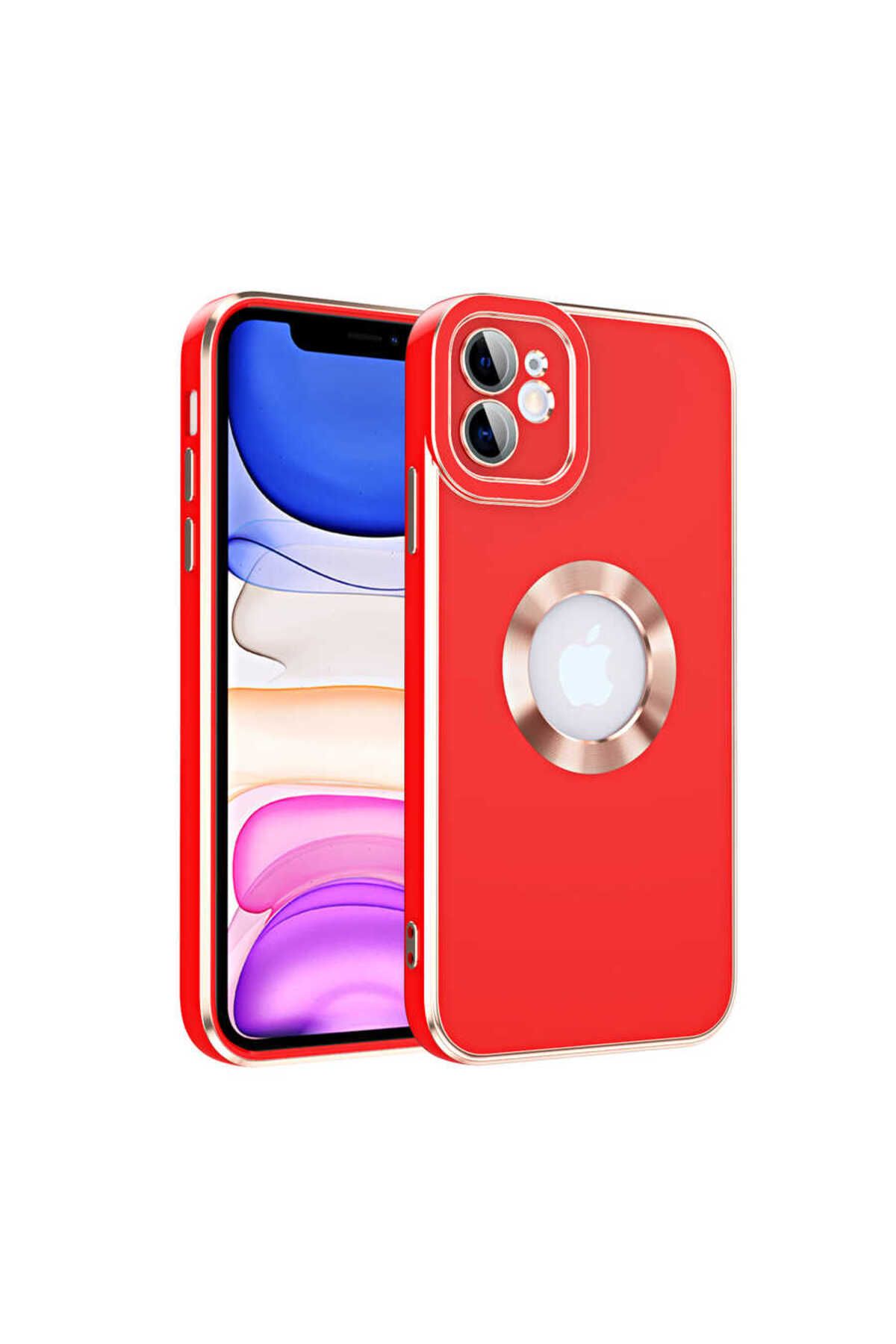 iPhone 11 Uyumlu Zore Kongo Kılıf-Kırmızı