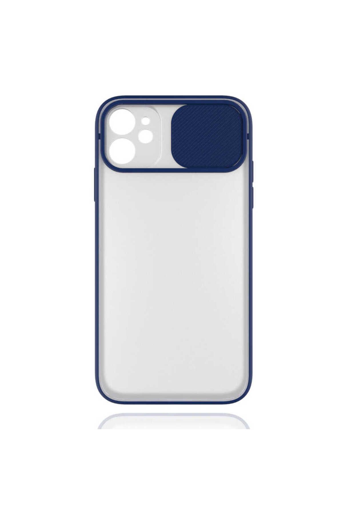 iPhone 11 Uyumlu Zore LCSMX-i Kılıf-Lacivert