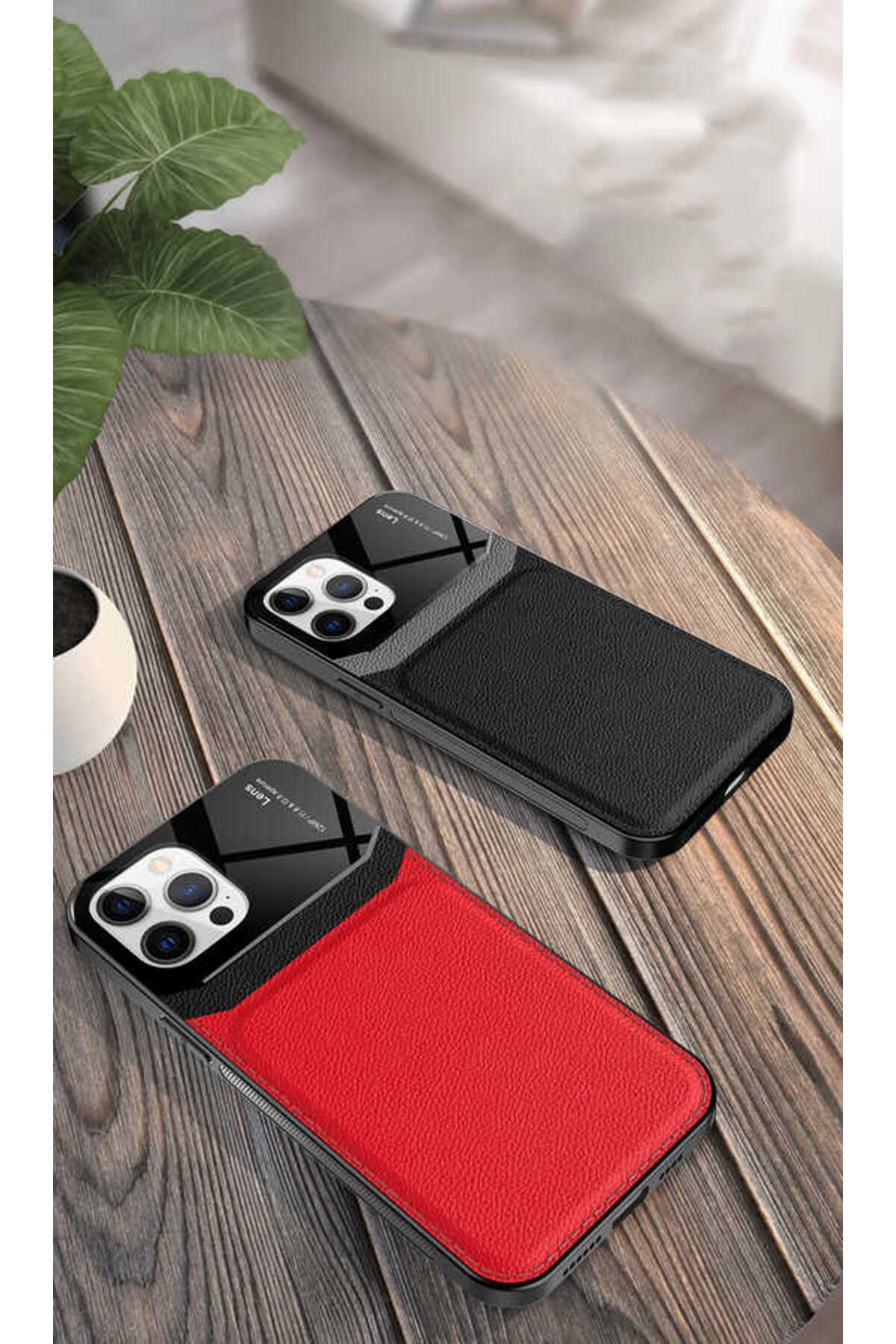 iPhone 12 Pro Max Uyumlu Emiks Kılıf-Siyah iPhone 12 Pro Max Uyumlu Emiks Kılıf-Siyah