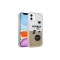 iPhone 11 Uyumlu Desenli Sıvılı Zore Drink Silikon Kılıf-NO3