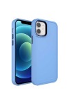 iPhone 11 Uyumlu Metal Çerçeve ve Buton Tasarımlı Sert Zore Botox Kılıf-Mavi iPhone 11 Uyumlu Metal Çerçeve ve Buton Tasarımlı Sert Zore Botox Kılıf-Mavi