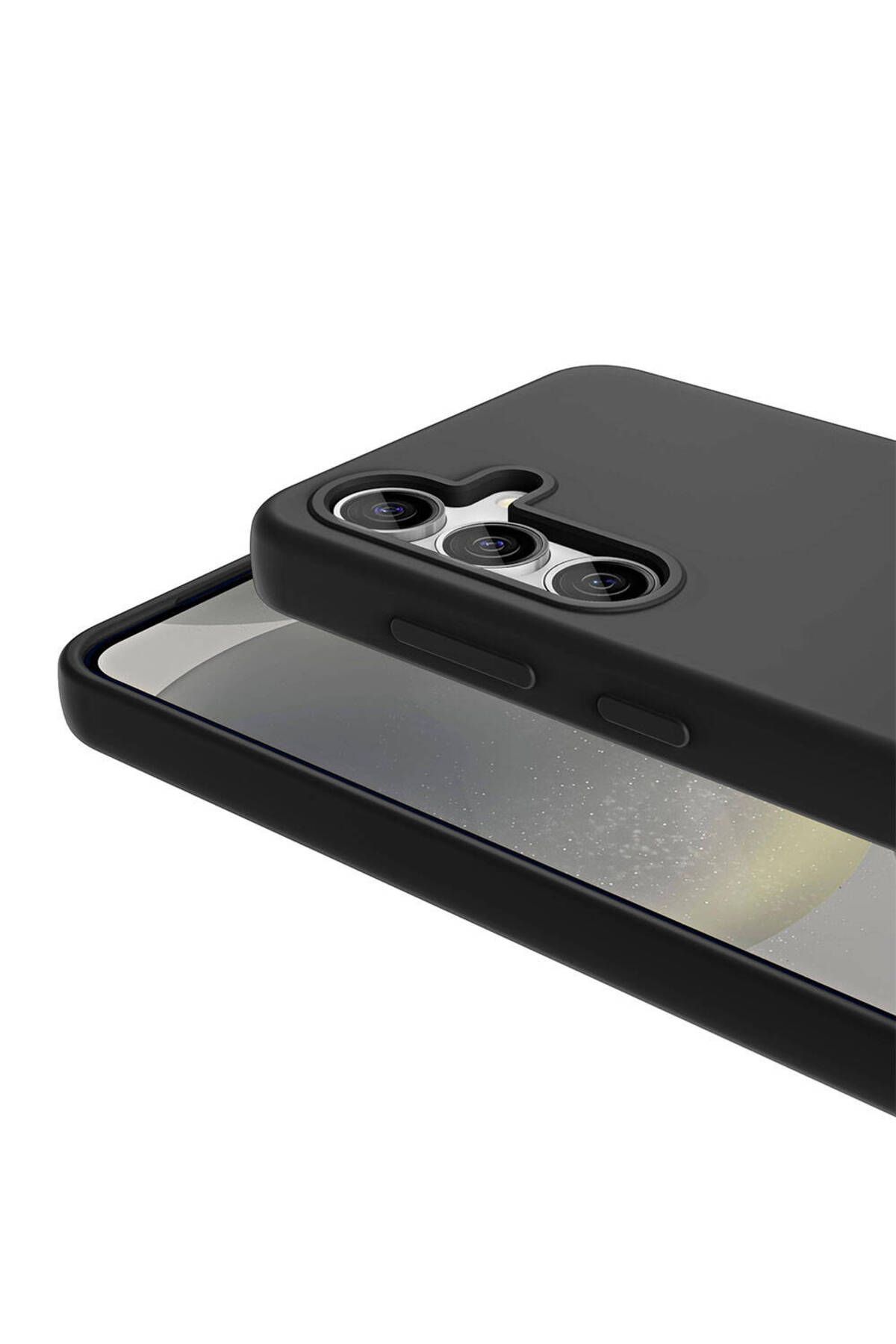 Galaxy S24 Plus Kılıf Magsafe Şarj Özellikli Sıvı Teknolojili Silinebilir Sert Zore Kivi Kapak-Siyah Galaxy S24 Plus Kılıf Magsafe Şarj Özellikli Sıvı Teknolojili Silinebilir Sert Zore Kivi Kapak-Siyah