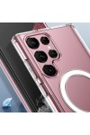 Galaxy S23 Ultra Uyumlu Zore Tacsafe Wireless Kılıf-Renksiz Galaxy S23 Ultra Uyumlu Zore Tacsafe Wireless Kılıf-Renksiz
