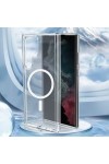 Galaxy S23 Ultra Uyumlu Zore Tacsafe Wireless Kılıf-Renksiz Galaxy S23 Ultra Uyumlu Zore Tacsafe Wireless Kılıf-Renksiz