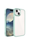 iPhone 15 Plus Uyumlu Zore Krom Kılıf-Yeşil iPhone 15 Plus Uyumlu Zore Krom Kılıf-Yeşil