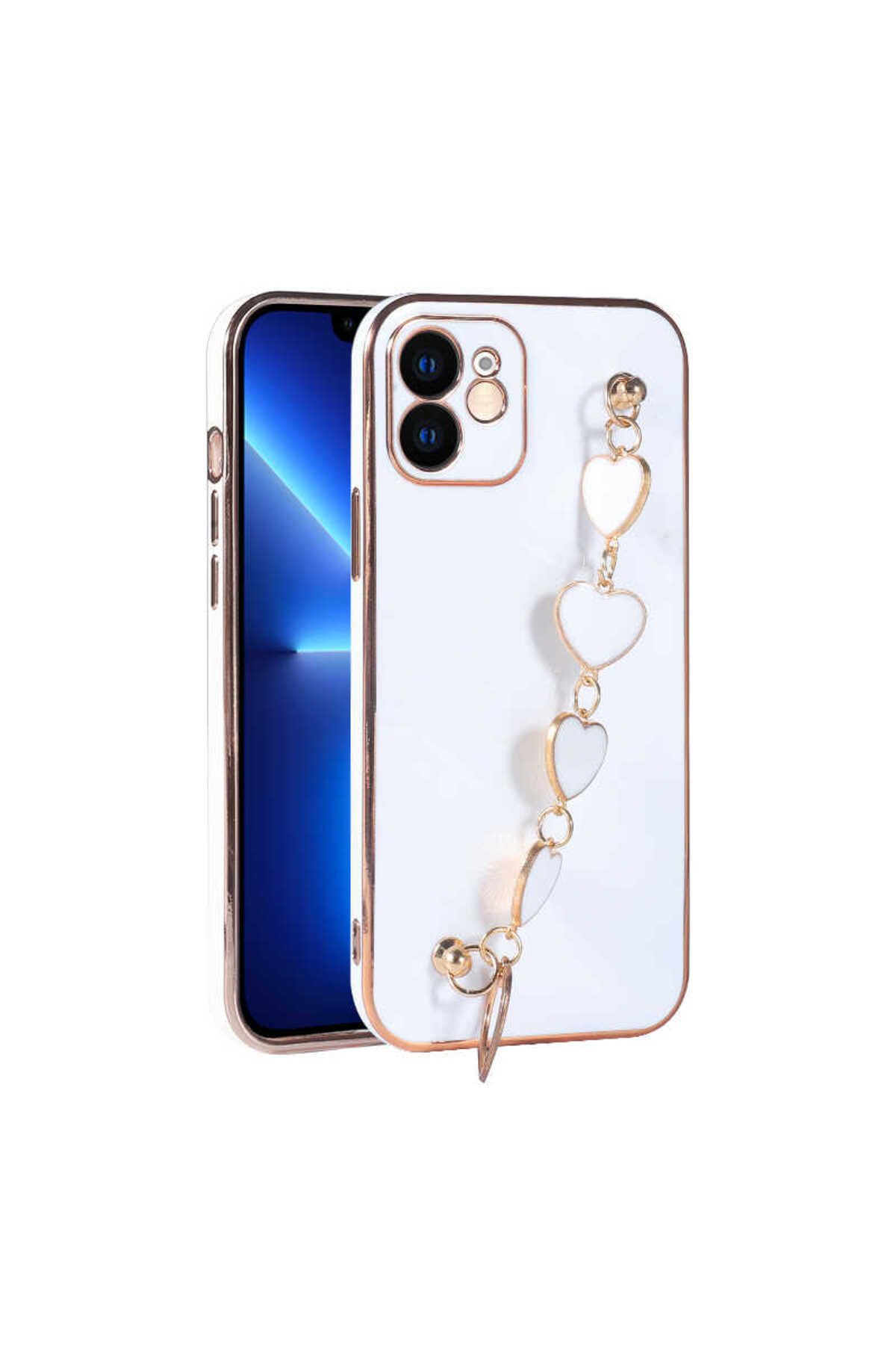 iPhone 11 Uyumlu Zore Kalbim Kılıf-Beyaz