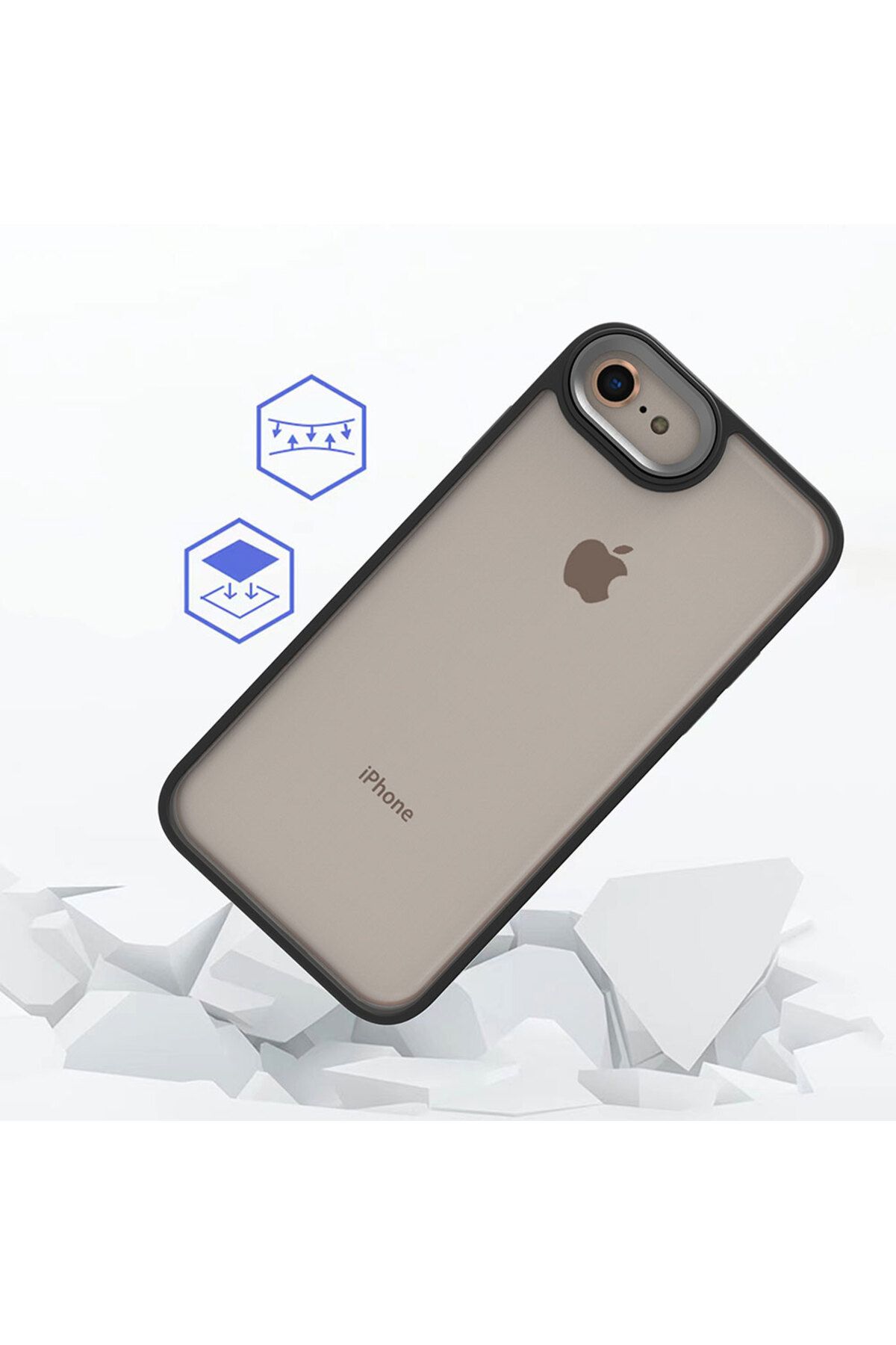 iPhone SE 2022 Uyumlu Zore Flora Kılıf-Kırmızı iPhone SE 2022 Uyumlu Zore Flora Kılıf-Kırmızı