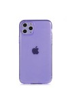 iPhone 11 Pro Uyumlu Zore Mun Silikon-Mor iPhone 11 Pro Uyumlu Zore Mun Silikon-Mor
