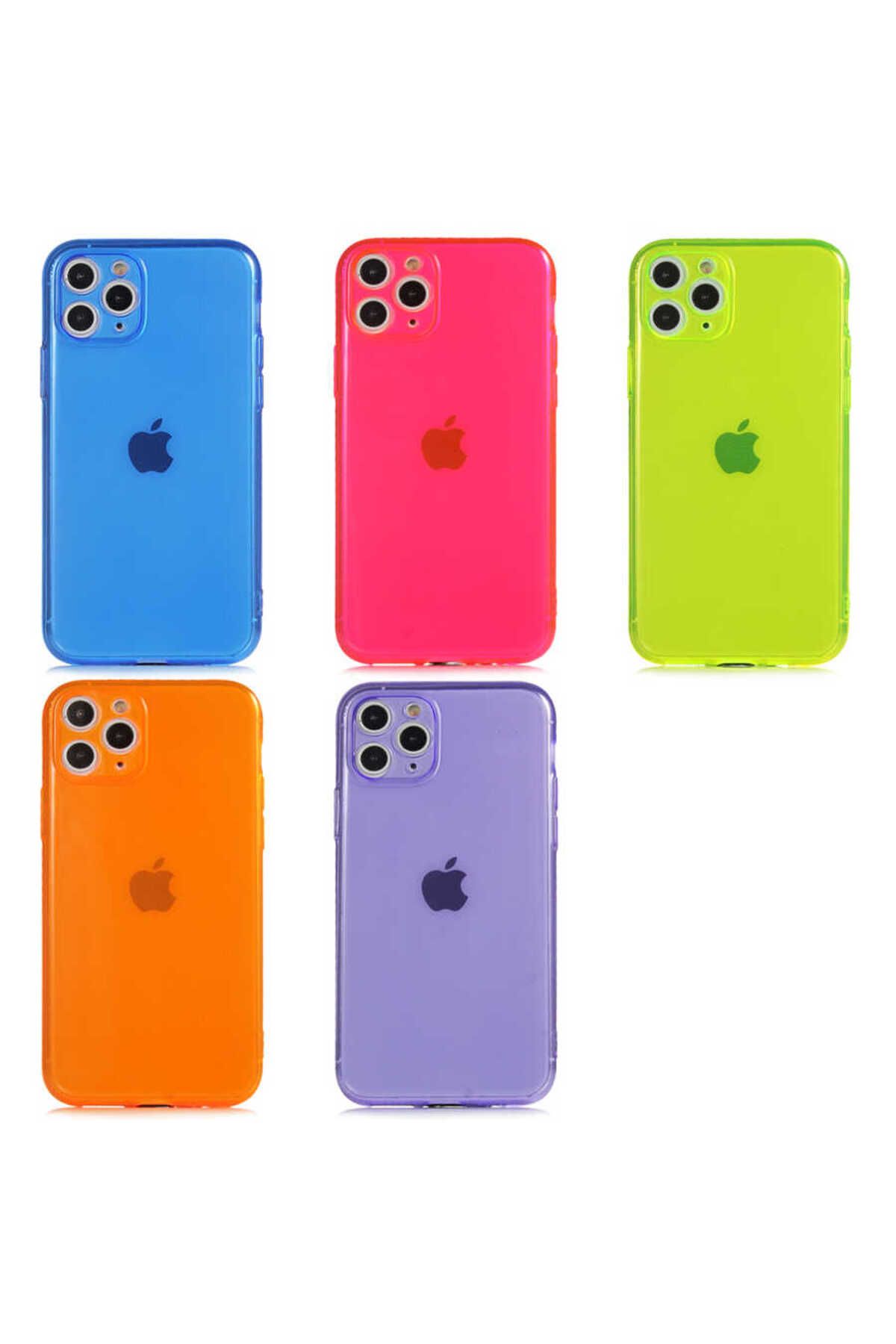iPhone 11 Pro Uyumlu Zore Mun Silikon-Mor