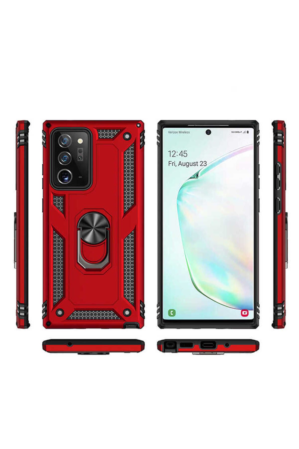 Galaxy Note 20 Ultra Uyumlu Zore Vega Kılıf-Siyah