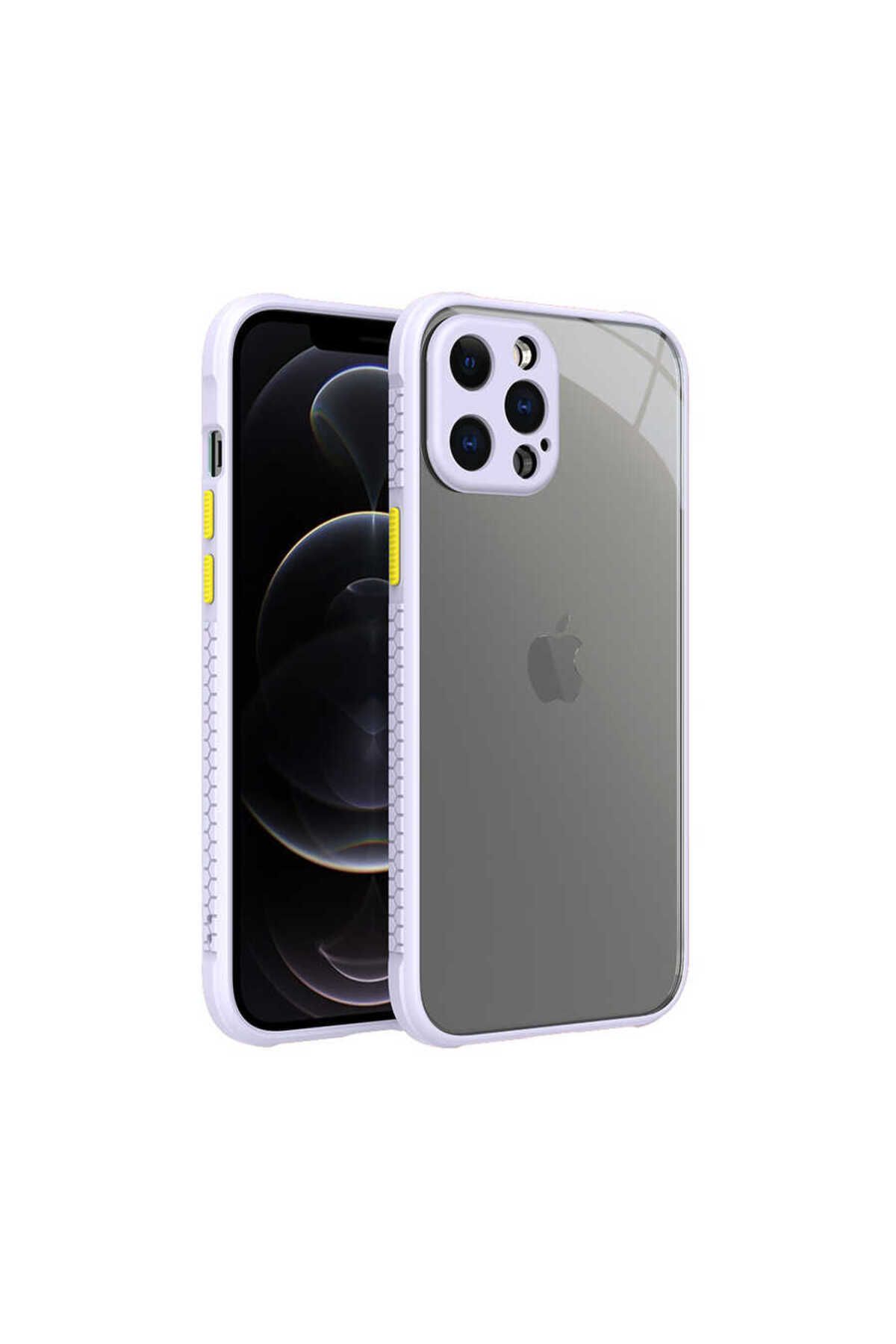 iPhone 12 Pro Max Uyumlu  Kaff Kılıf-Mor