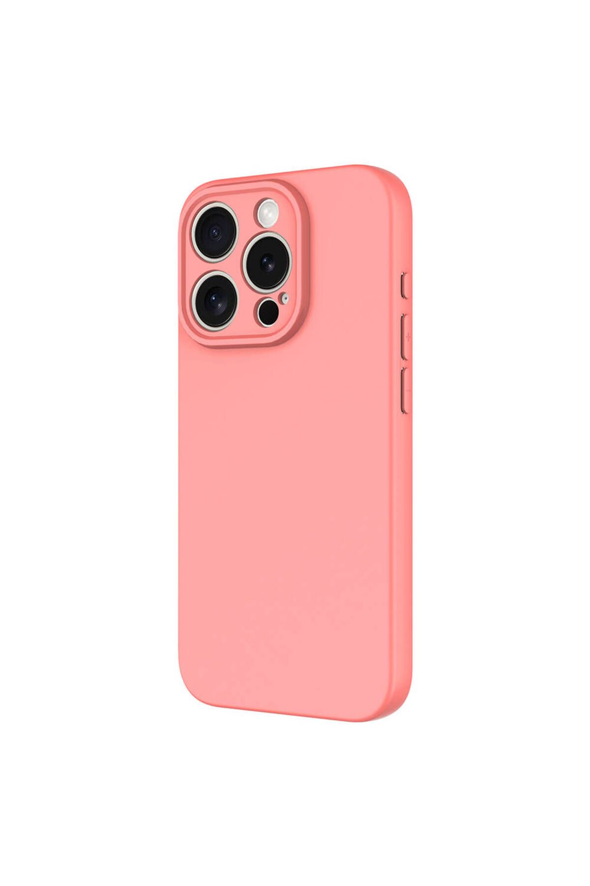 iPhone 15 Pro Max Kılıf Zore Mara Lansman Kapak-Koyu Mor