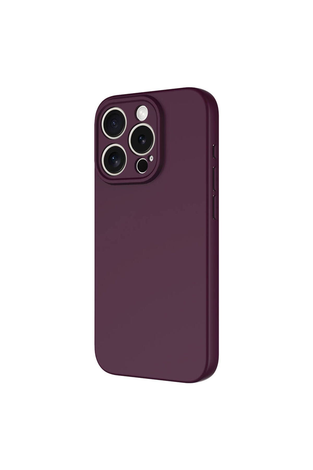 iPhone 15 Pro Max Kılıf Zore Mara Lansman Kapak-Koyu Mor iPhone 15 Pro Max Kılıf Zore Mara Lansman Kapak-Koyu Mor