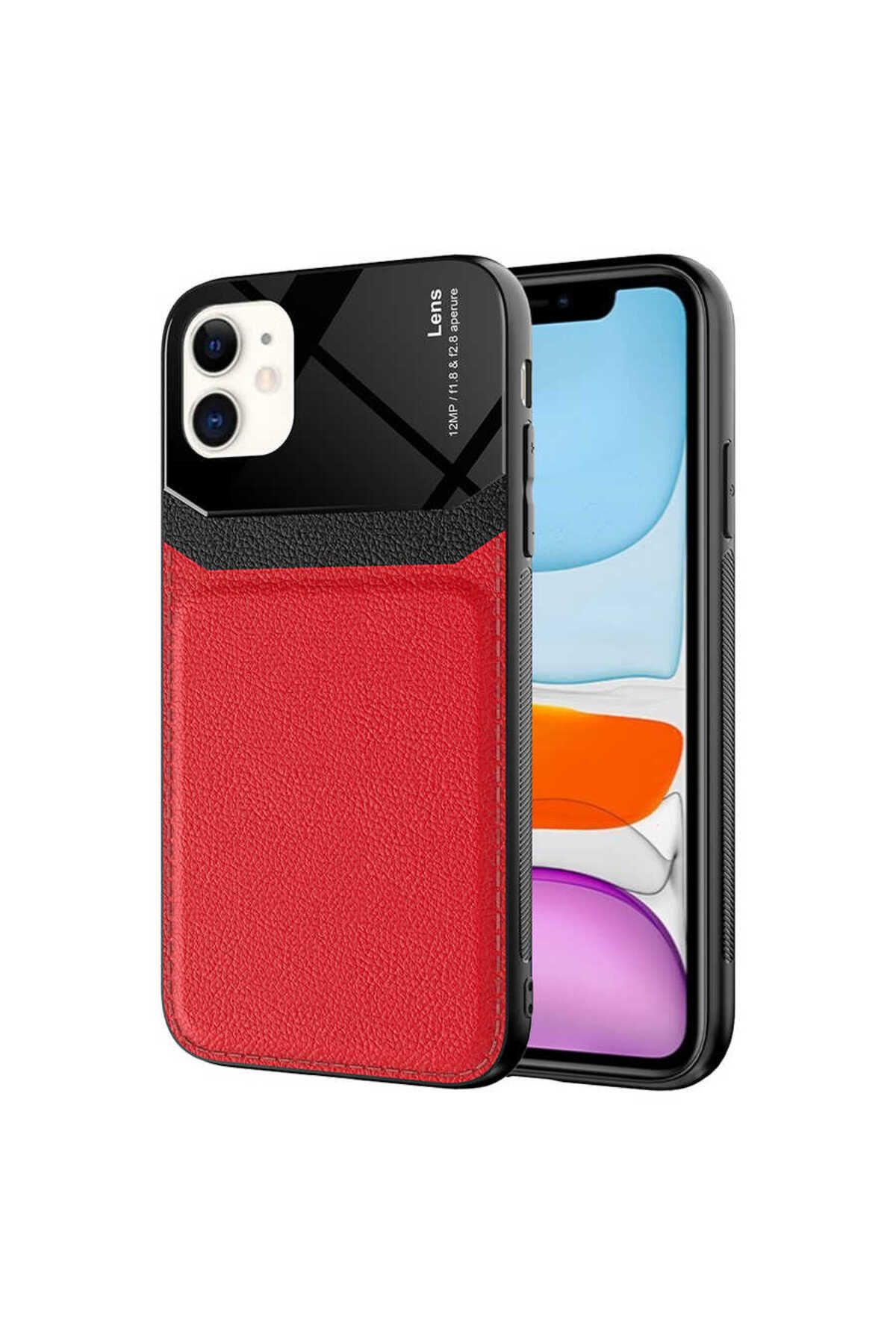iPhone 11 Uyumlu  Emiks Kılıf-Kırmızı