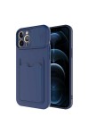 iPhone 12 Pro Max Uyumlu Kartix Kılıf-Lacivert iPhone 12 Pro Max Uyumlu Kartix Kılıf-Lacivert