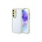 Galaxy A55 Kılıf Kamera Korumalı Renkli Kenar ve Çerçeve Tasarımlı Zore Vitamin Kapak-Yeşil