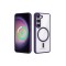 Galaxy S22 Plus Uyumlu Magsafe Wireless Şarj Özellikli Silikon Zore Ege Kılıf-Mor