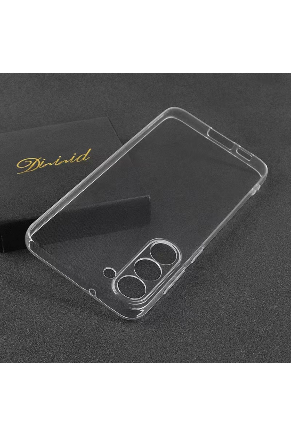 Galaxy S23 Uyumlu Zore Süper Silikon Kılıf-Renksiz