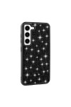 Galaxy S23 Uyumlu Parlak Taşlı Tasarım Pırlanta Zore Kılıf-Siyah Galaxy S23 Uyumlu Parlak Taşlı Tasarım Pırlanta Zore Kılıf-Siyah